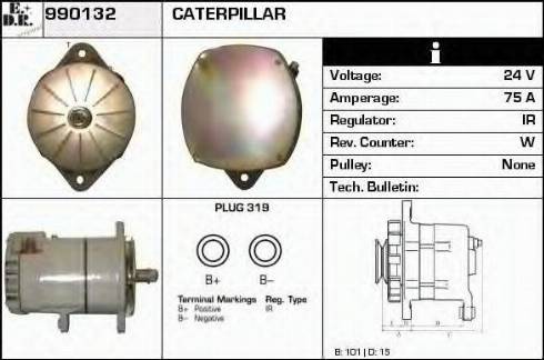 EDR 990132 - Ģenerators autospares.lv