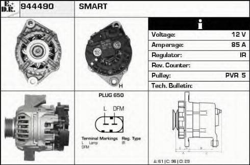 EDR 944490 - Ģenerators autospares.lv