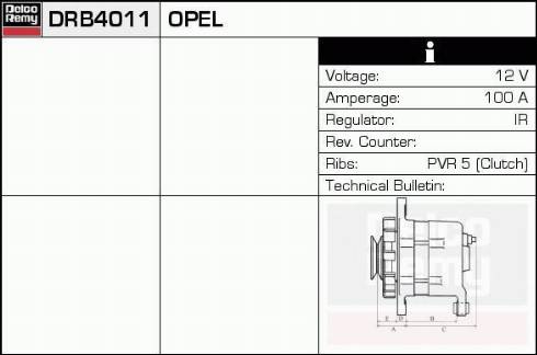 EDR 944011 - Генератор www.autospares.lv