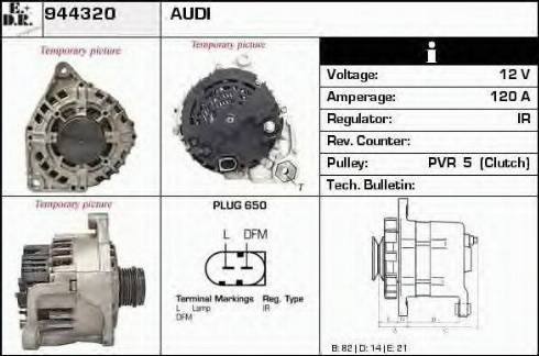 EDR 944320 - Ģenerators autospares.lv