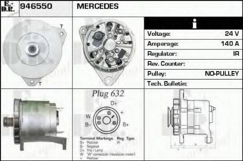 EDR 946550 - Ģenerators autospares.lv