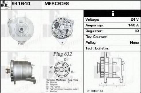 EDR 941640 - Ģenerators autospares.lv