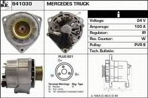 EDR 941030 - Ģenerators www.autospares.lv