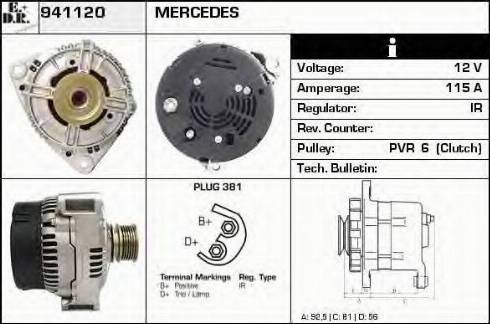 EDR 941120 - Ģenerators autospares.lv