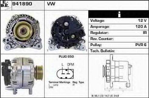 EDR 941890 - Ģenerators autospares.lv