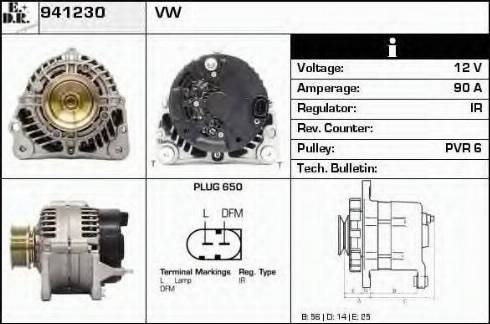 EDR 941230 - Ģenerators www.autospares.lv