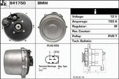 EDR 941750 - Ģenerators autospares.lv