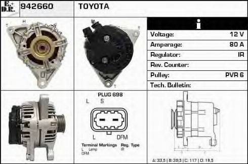 EDR 942660 - Ģenerators autospares.lv