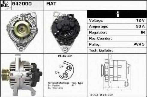 EDR 942000 - Ģenerators autospares.lv