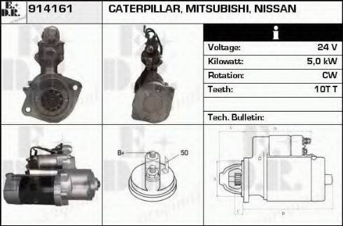 EDR 914161 - Starteris autospares.lv