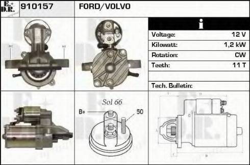 EDR 910157 - Starteris autospares.lv