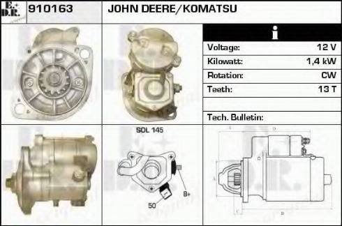 EDR 910163 - Starteris autospares.lv