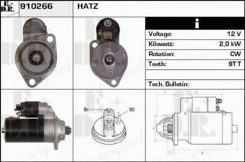 EDR 910266 - Starteris autospares.lv