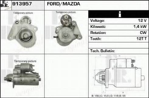 EDR 913957 - Starteris autospares.lv