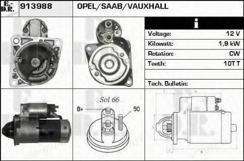 EDR 913988 - Starteris autospares.lv