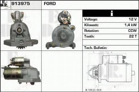 EDR 913975 - Starteris autospares.lv