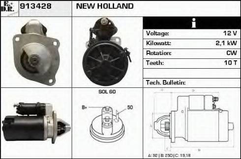 EDR 913428 - Starteris autospares.lv