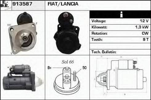 EDR 913587 - Starteris autospares.lv