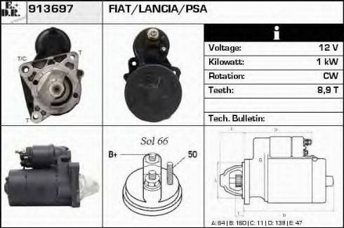 EDR 913697 - Starteris autospares.lv