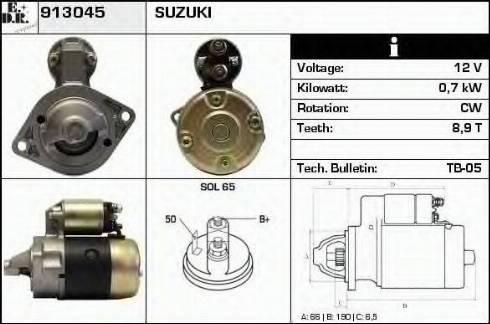 EDR 913045 - Starteris autospares.lv