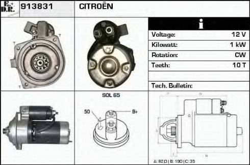 EDR 913831 - Starteris autospares.lv