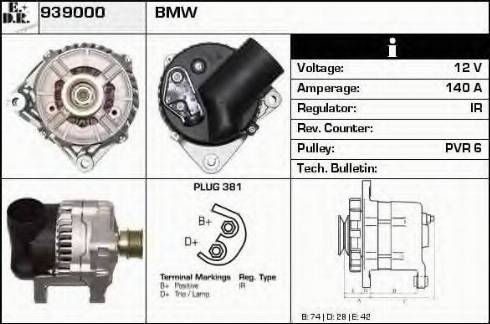 EDR 939000 - Ģenerators autospares.lv