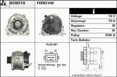 EDR 939010 - Ģenerators autospares.lv