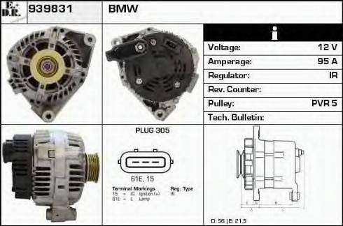 EDR 939831 - Ģenerators autospares.lv