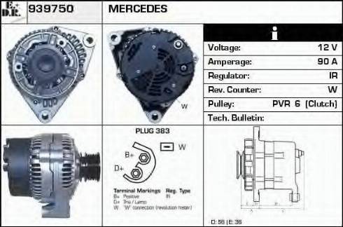 EDR 939750 - Ģenerators autospares.lv