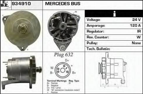 EDR 934910 - Ģenerators autospares.lv