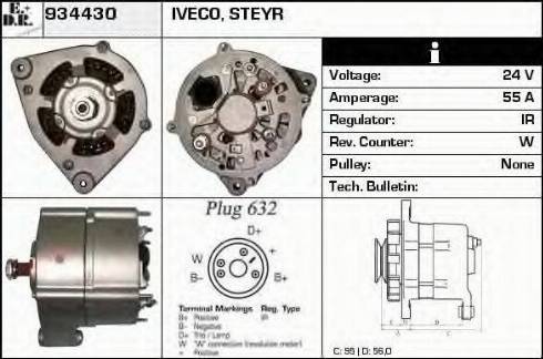 EDR 934430 - Ģenerators autospares.lv