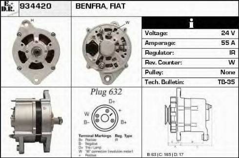 EDR 934420 - Ģenerators autospares.lv