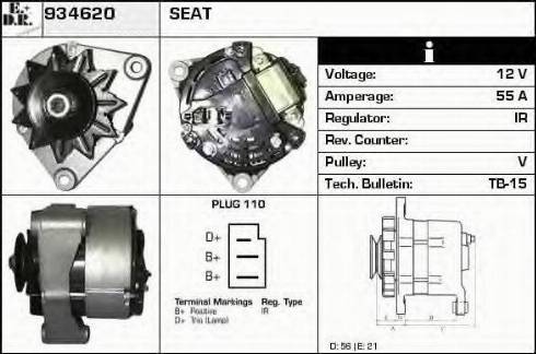 EDR 934620 - Ģenerators autospares.lv