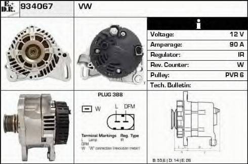 EDR 934067 - Ģenerators autospares.lv