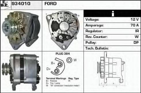 EDR 934010 - Ģenerators autospares.lv