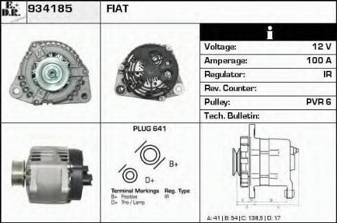 EDR 934185 - Ģenerators autospares.lv