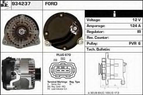 EDR 934237 - Ģenerators autospares.lv