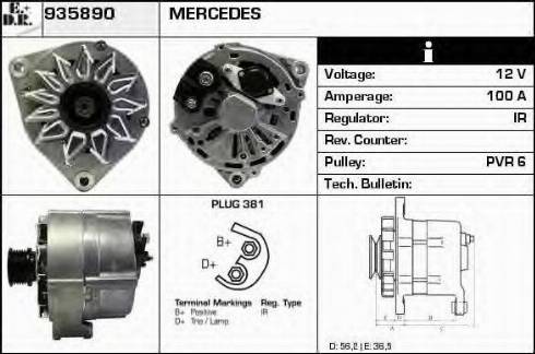 EDR 935890 - Ģenerators autospares.lv