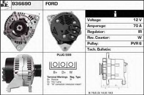 EDR 936690 - Ģenerators autospares.lv