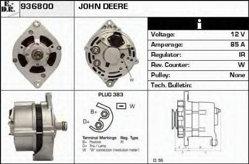 EDR 936800 - Ģenerators www.autospares.lv