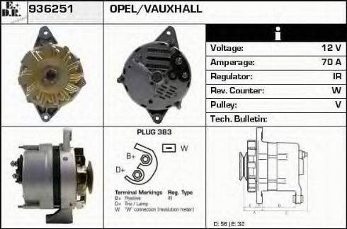 EDR 936251 - Ģenerators autospares.lv