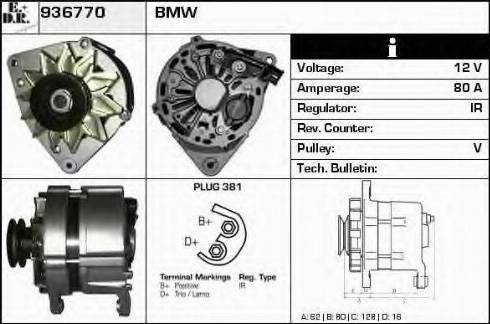 EDR 936770 - Ģenerators autospares.lv