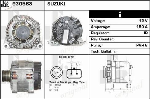 EDR 930563 - Ģenerators autospares.lv