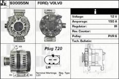 EDR 930055N - Ģenerators autospares.lv