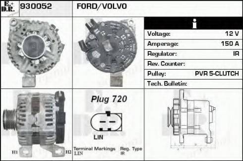 EDR 930052 - Ģenerators autospares.lv