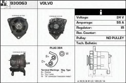 EDR 930063 - Ģenerators autospares.lv