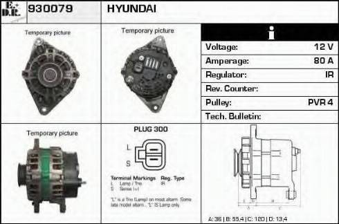 EDR 930079 - Ģenerators autospares.lv