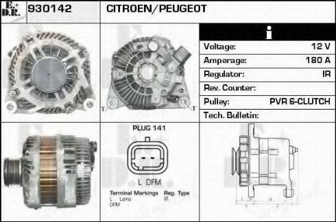 EDR 930142 - Ģenerators autospares.lv