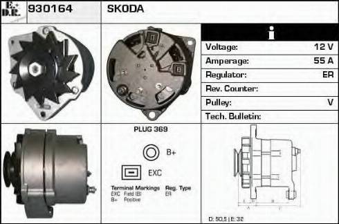 EDR 930164 - Ģenerators autospares.lv