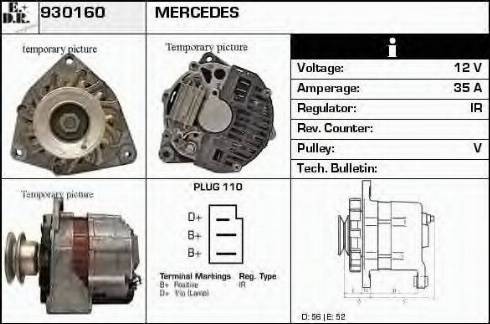 EDR 930160 - Ģenerators autospares.lv